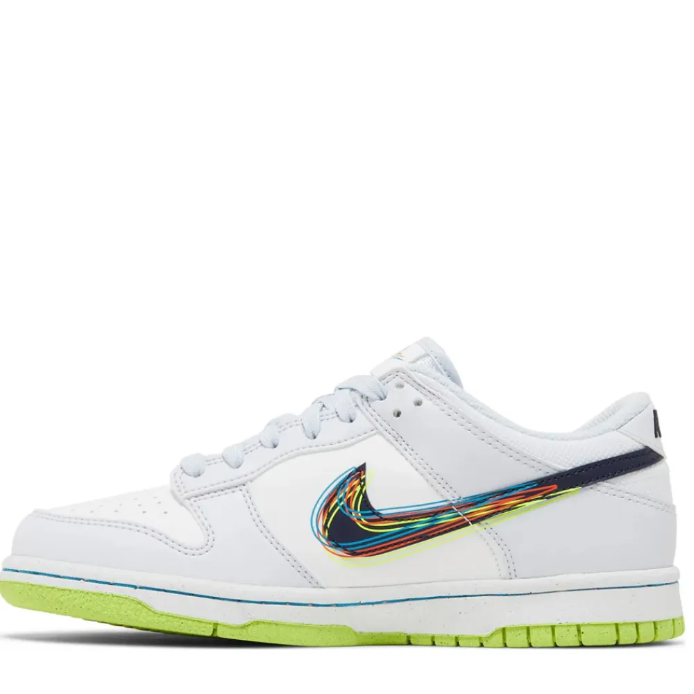Nike Dunk Low 3D Swoosh Grey (GS) ||Plus Best