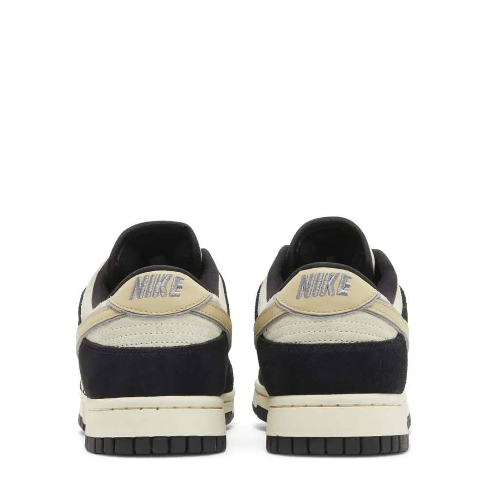 Nike Dunk Low LX Black Suede Team Gold (W)|Plus Outlet