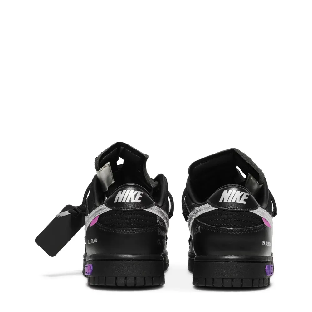 Nike Dunk Low Off-White Lot 50|Plus Discount