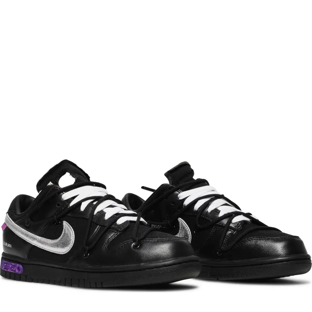 Nike Dunk Low Off-White Lot 50|Plus Discount