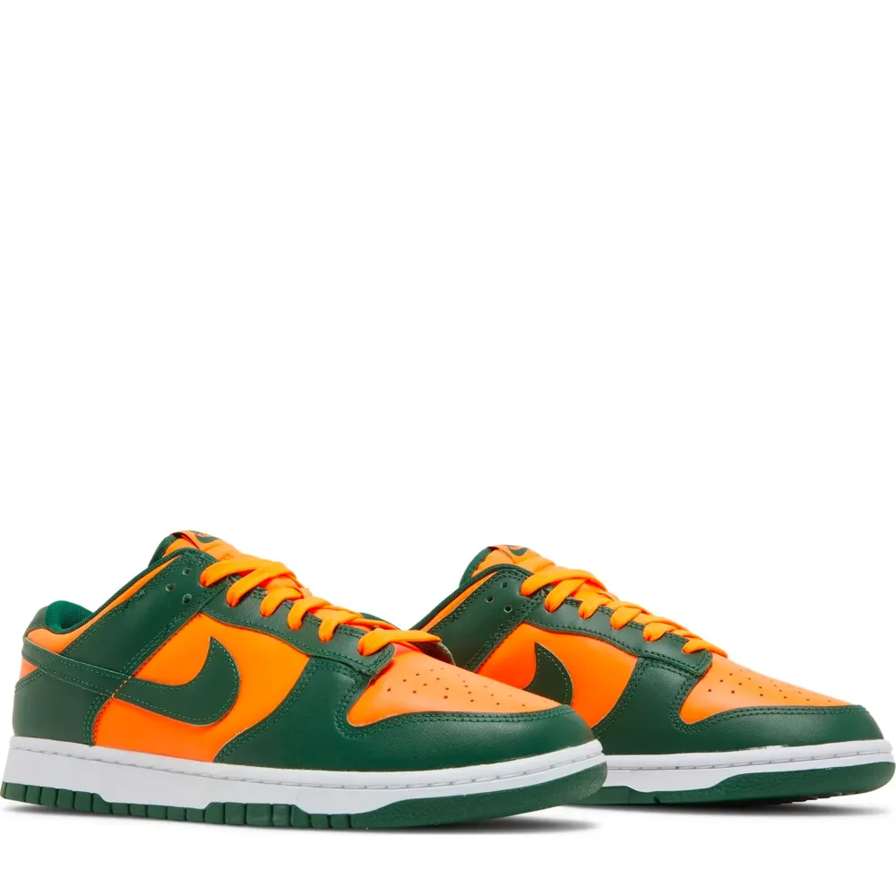 Nike Dunk Low Retro Miami Hurricanes ||Plus Online