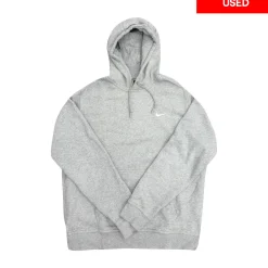 Nike Grey Swoosh Hoodie (Used)|PlusB Discount