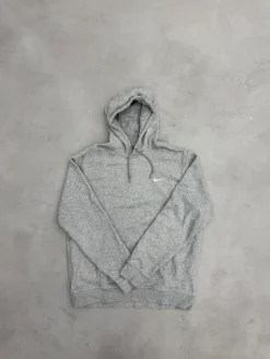 Nike Grey Swoosh Hoodie (Used)|PlusB Discount