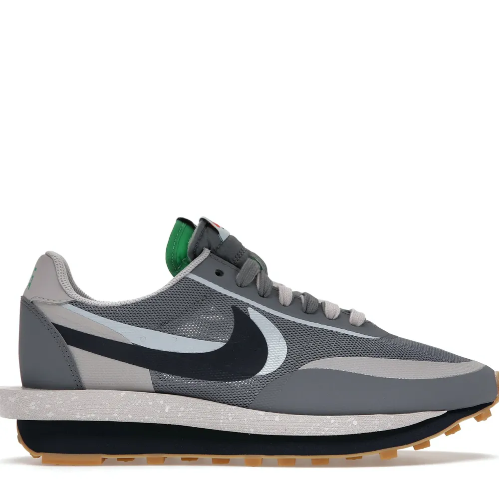 Nike LD Waffle Sacai CLOT "Kiss of Death 2" Cool Grey ||Plus Clearance