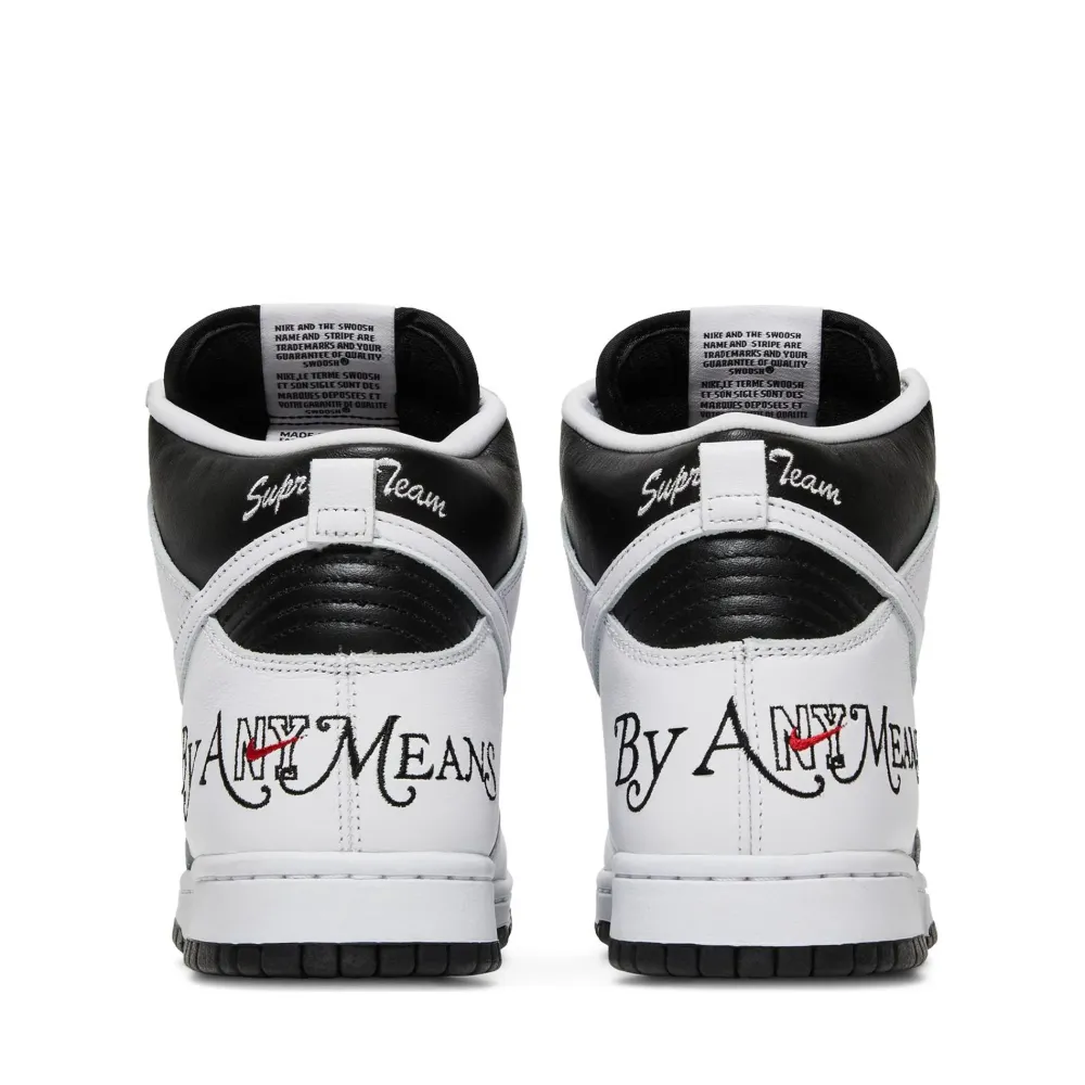 Nike SB Dunk High Supreme By Any Means Black ||Plus Discount