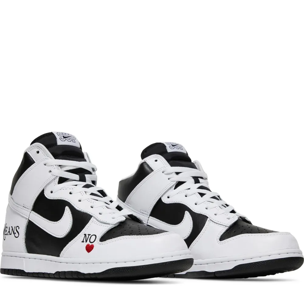 Nike SB Dunk High Supreme By Any Means Black ||Plus Discount