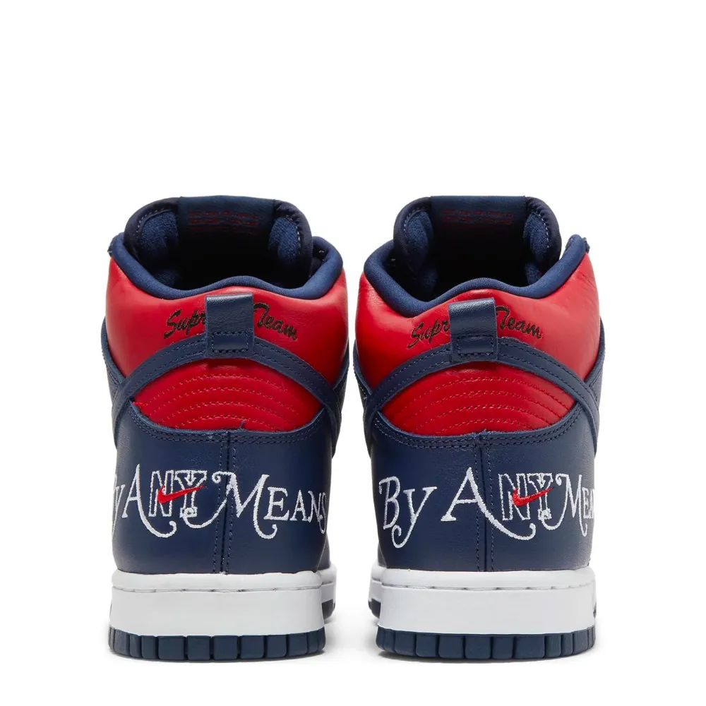 Nike SB Dunk High Supreme By Any Means Navy ||Plus Discount