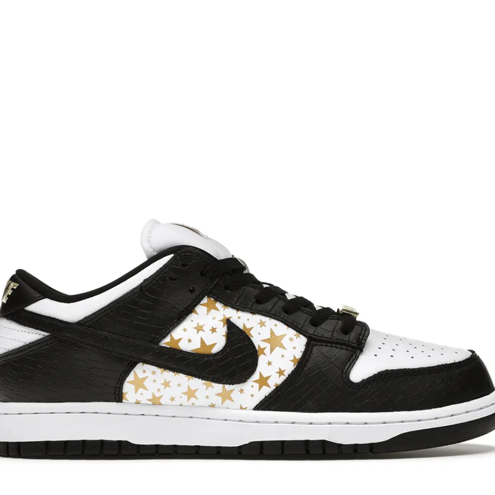 Nike SB Dunk Low Supreme Stars Black (2021) ||Plus New