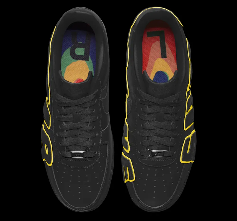 Nike x Cactus Plant Flea Market AF1 Black/Yellow ||Plus Sale