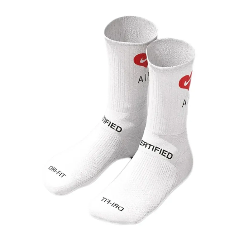 Nike x Drake Certified Lover Boy Socks White (3 Pack) ||Plus Fashion