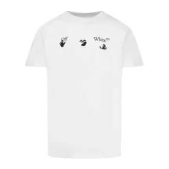 Off-White Big OW Logo S/S Slim Tee White/Black ||Plus Hot