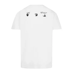 Off-White Big OW Logo S/S Slim Tee White/Black ||Plus Hot