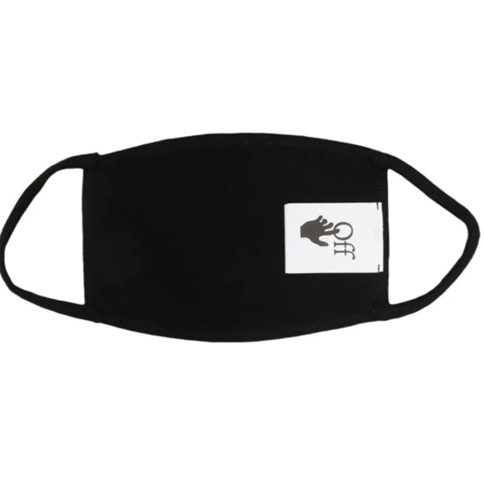 Off-White Black Apple Mask ||Plus Fashion