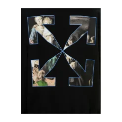 OFF-WHITE Caravaggio Painting Hoodie Black/Black ||Plus Hot