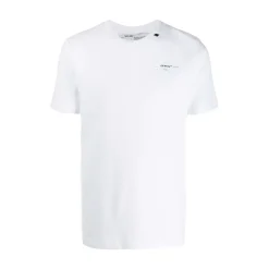 Off-White Logo S/S Slim Tee White/Black ||Plus Discount