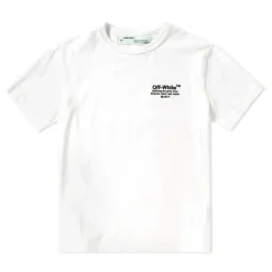 OFF-WHITE Off S/S Tee White ||Plus Hot