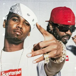 Original Supreme "Dipset" Poster|Plus Clearance
