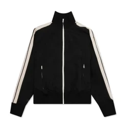 Palm Angeles Curved Logo WR Track Jacket Black/White ||Plus Outlet