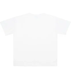 Plus Basic 3D Logo Heavyweight Tee White | PLUS|Plus Basics Outlet