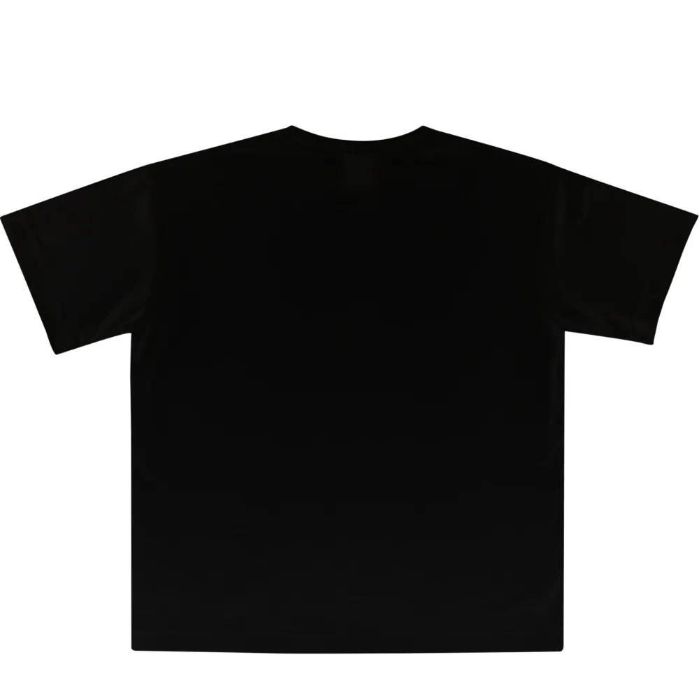 Plus Basic Spell Out Logo Heavyweight Tee Black | PLUS|Plus Basics Fashion