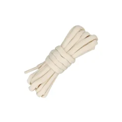 Cream Thin Oval Laces | PLUS|Plus Basics Sale
