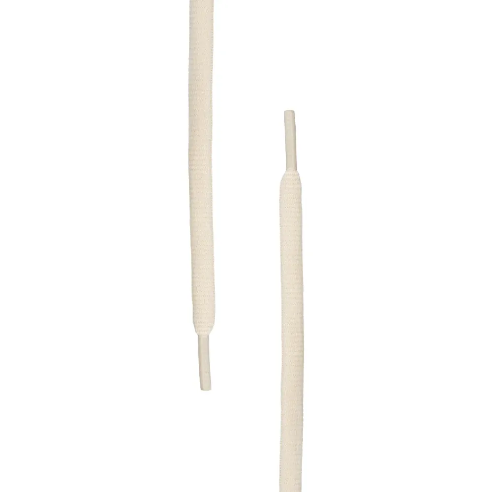 Cream Thin Oval Laces | PLUS|Plus Basics Sale