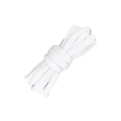 White Thin Oval Laces | PLUS|Plus Basics New