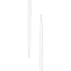 White Thin Oval Laces | PLUS|Plus Basics New