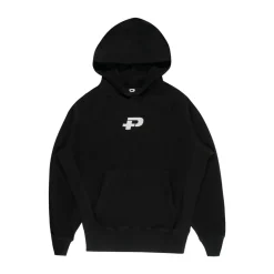 Embroidered Logo Hoodie Black ||Plus Hot