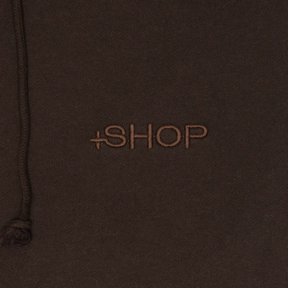 PLUS Shop Pullover Hoodie Ganache|Plus Basics Best