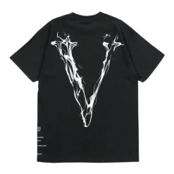 Pop Smoke x Vlone Faith T-shirt Black ||Plus Sale