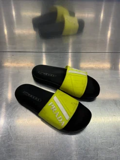 Prada Slide Neon Yellow|PlusB Clearance