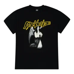 Revenge Angel Tee Black/Yellow | PLUS|Plus2 Discount