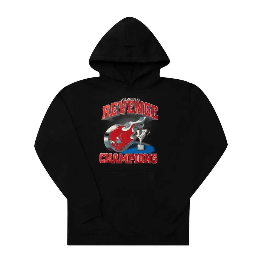Revenge Champions Hoodie Black | PLUS|Plus2 Discount