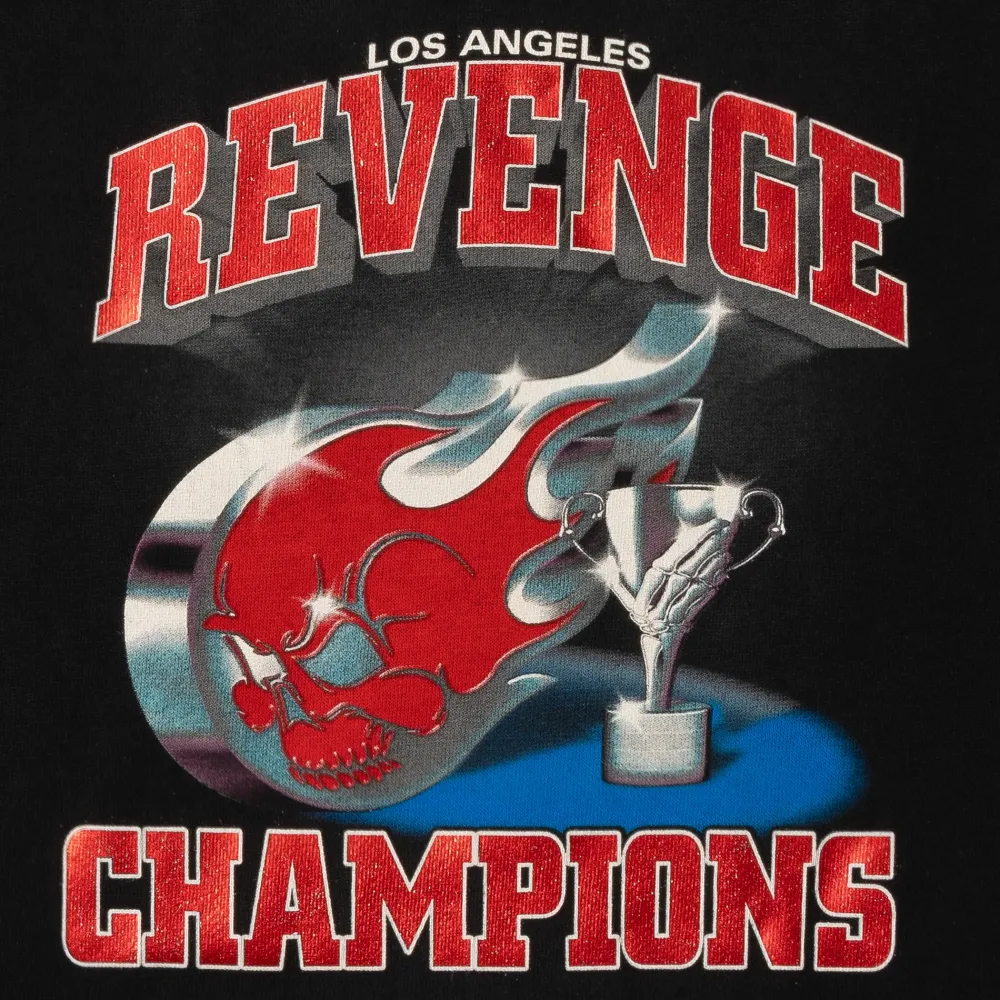 Revenge Champions Hoodie Black | PLUS|Plus2 Discount
