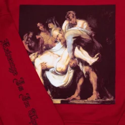 Revenge Entombment Hoodie Maroon | PLUS|Plus2 Outlet