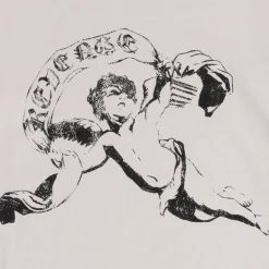 Revenge Flame Cherub Tee Cream ||Plus Hot