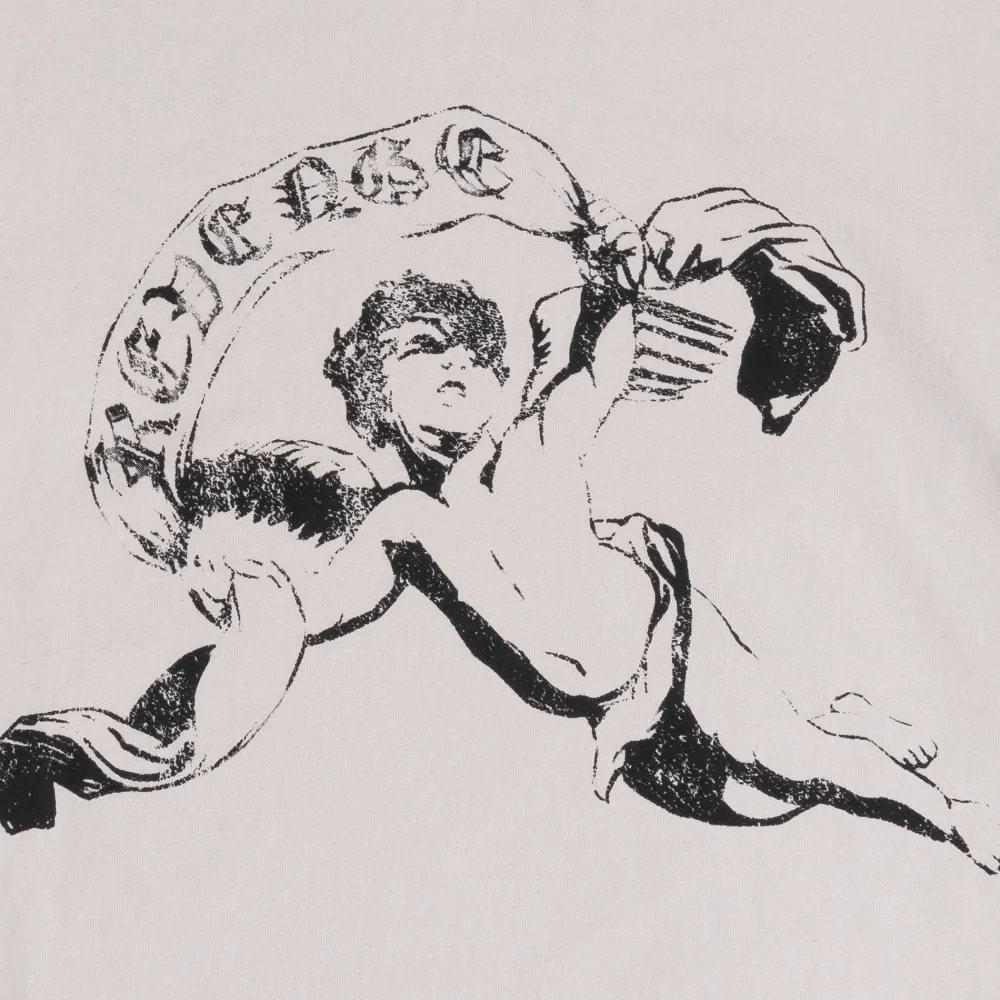 Revenge Flame Cherub Tee Cream ||Plus Hot