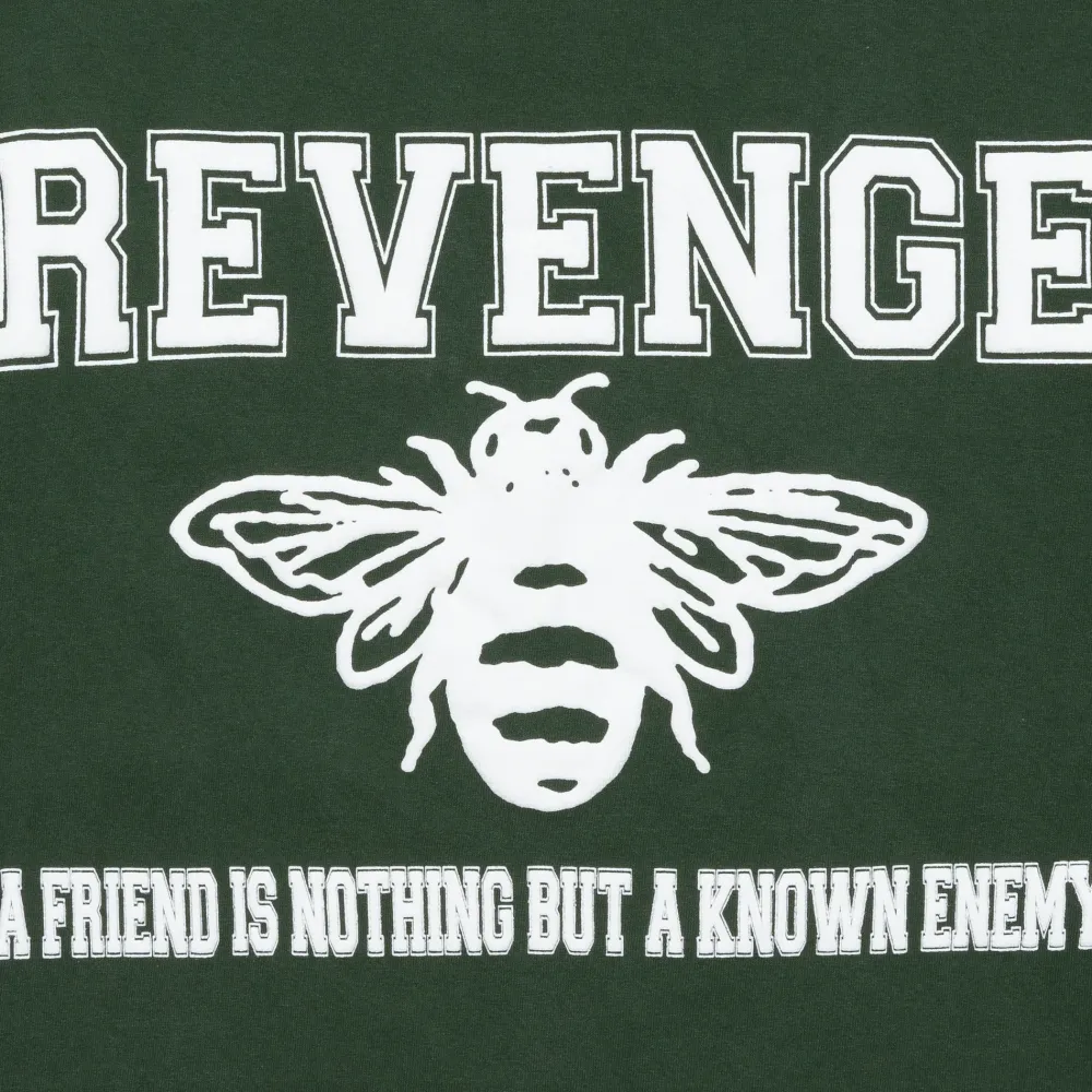 Revenge Friends Tee Forest Green Ivy | PLUS|Plus2 Hot