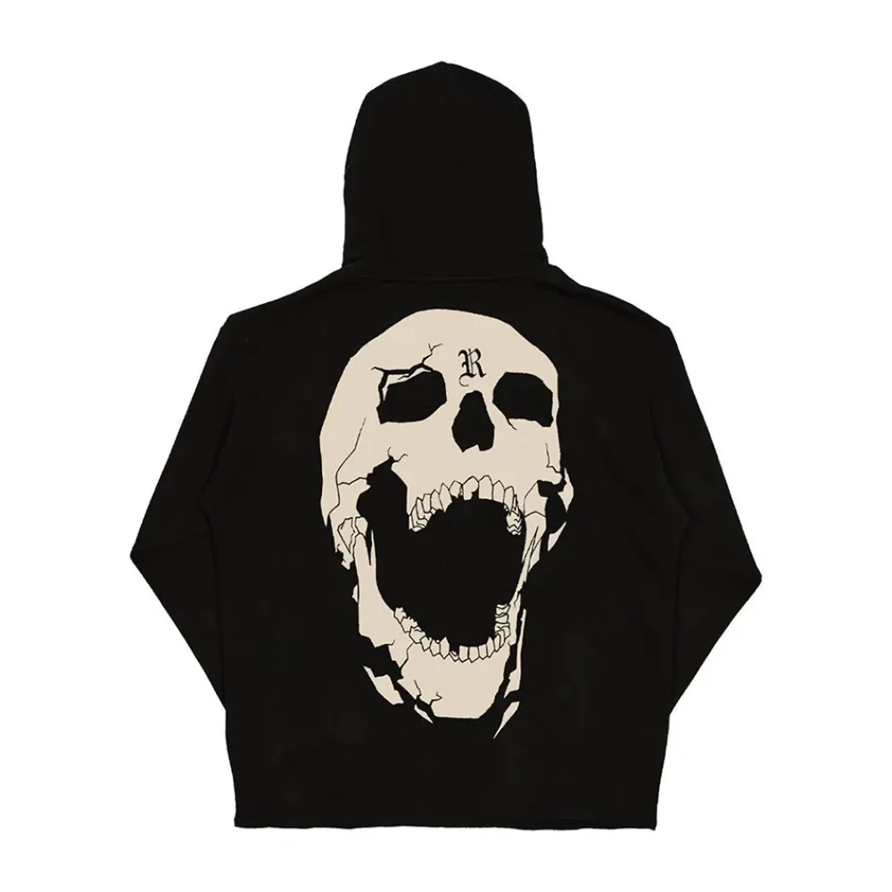Revenge Gallery Bones Hoodie Black | PLUS|Plus2 Best