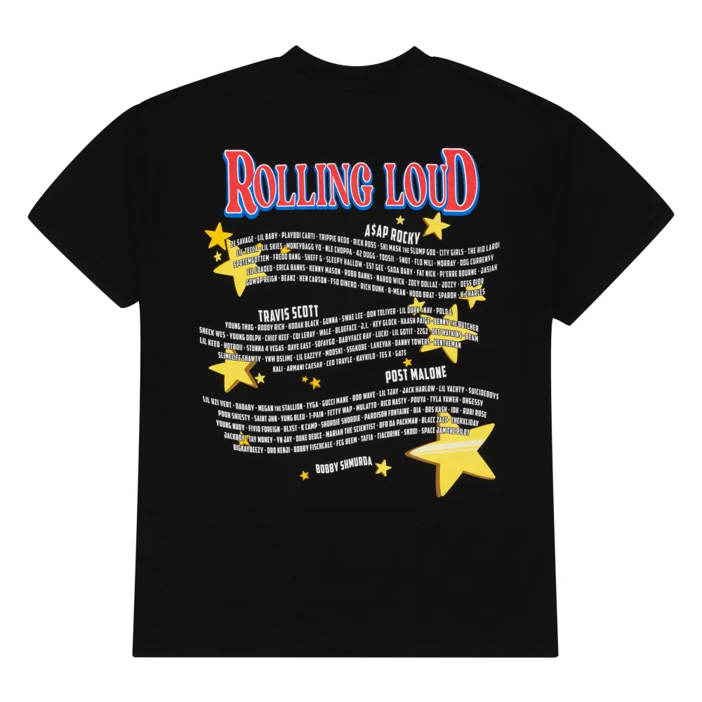 Revenge Gallery Rolling Loud Tee Black | PLUS|Plus2 Discount