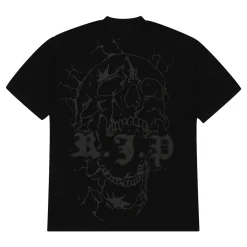 Revenge x Anuel Cracked Skull Tee Black | PLUS|Plus2 New