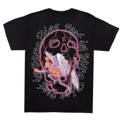 Revenge x Anuel Skeleton Angel Tee Black | PLUS|Plus2 Fashion