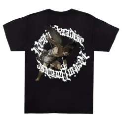 Revenge x Anuel St. Michael Tee Black | PLUS|Plus2 Outlet