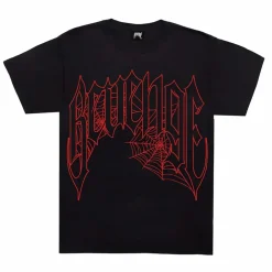 Revenge x Anuel Web Cross Tee Black | PLUS|Plus2 Fashion