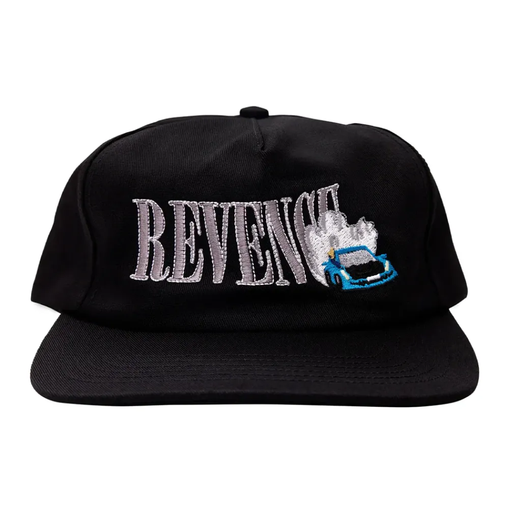 Revenge x Juice Wrld 999 Burnout Hat Black ||Plus Discount