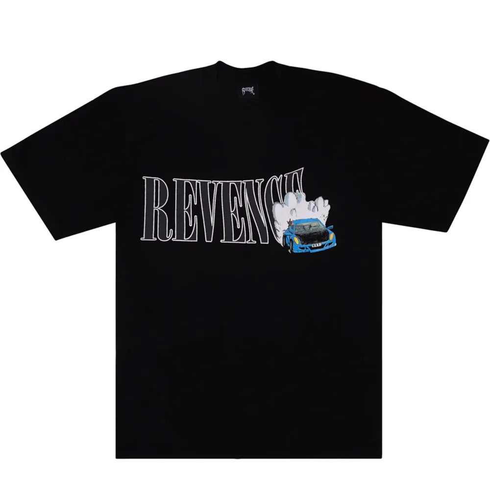 Revenge x Juice Wrld 999 Burnout Tee Black | PLUS|Plus2 Discount