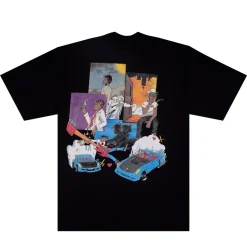 Revenge x Juice Wrld 999 Burnout Tee Black | PLUS|Plus2 Discount