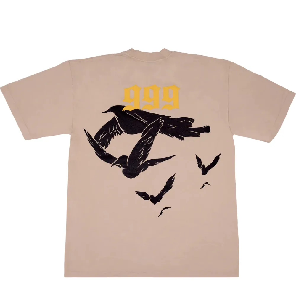 Revenge x Juice Wrld 999 Dove Tee Beige | PLUS|Plus2 Fashion