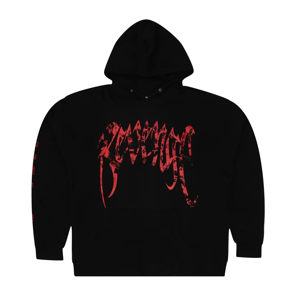 Revenge x Juice Wrld Collage Hoodie Black | PLUS|Plus2 Sale